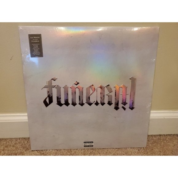 Funeral by Lil Wayne (2xLP Record, 2020) White Color Ver. New Sealed